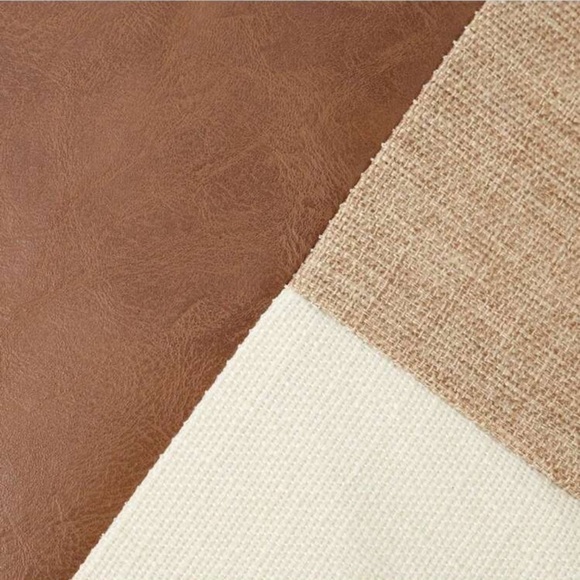 Brown Geometric Textured Throw Pillow Cover - Picture 3 of 8